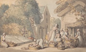 桑狩り 作： Thomas Rowlandson